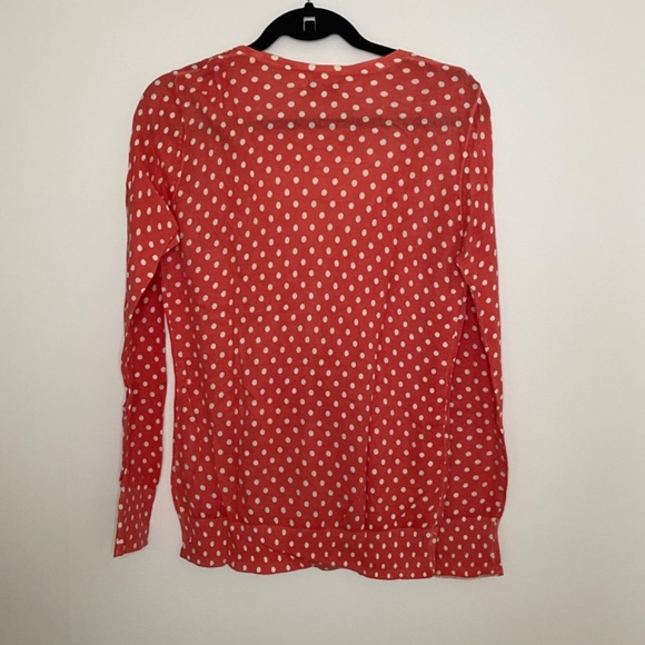Pink polka dot cardigan - Picture 2 of 3